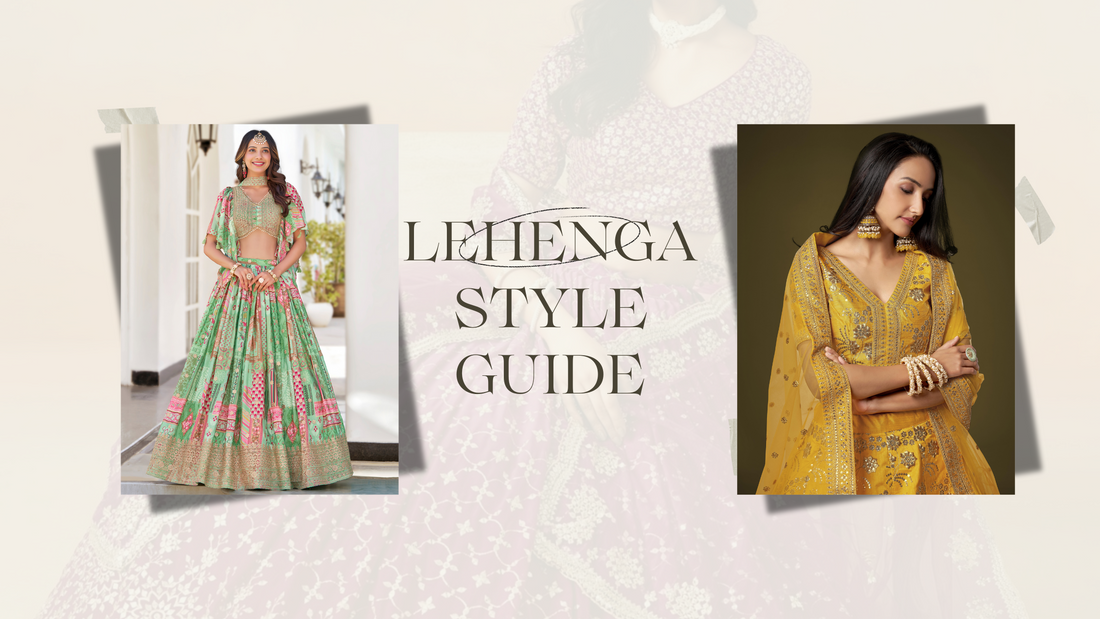 A Lehenga Style Guide for Every Body Type - BY SHAATIKAA