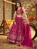 RANI PINK LEHENGA CHOLI
