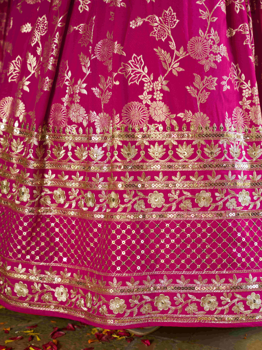 RANI PINK LEHENGA CHOLI