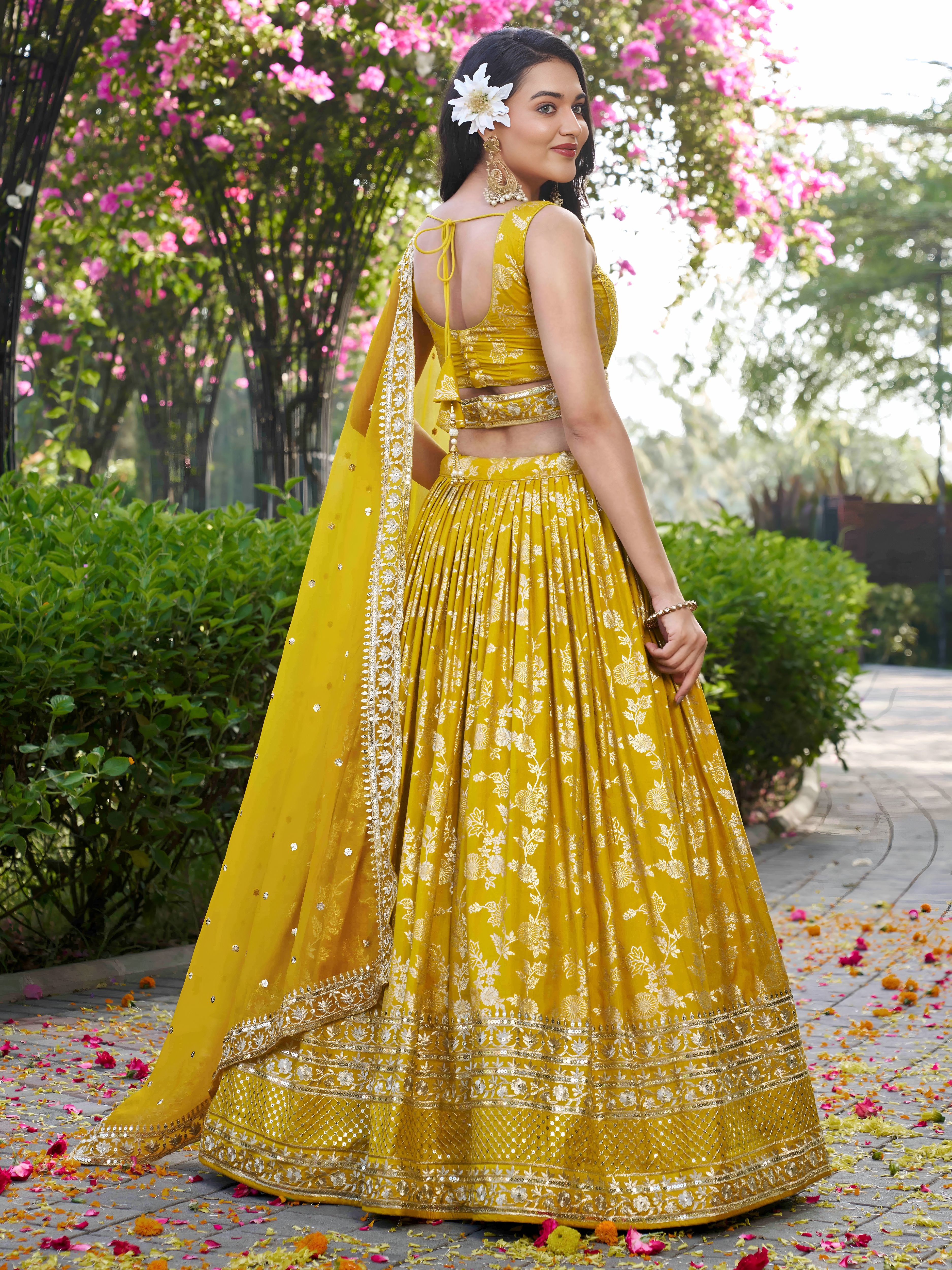 TUSCANY YELLOW LEHENGA CHOLI