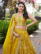 TUSCANY YELLOW LEHENGA CHOLI