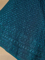 PEACOCK BLUE LEHENGA CHOLI