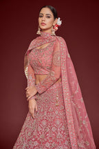 ROSE PINK LEHENGA CHOLI