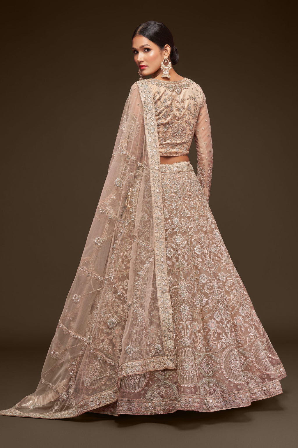 BEIGE LEHENGA CHOLI