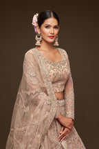BEIGE LEHENGA CHOLI