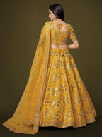 SUNFLOWER YELLOW WEDDING LEHENGA