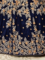 NAVY BLUE DESIGNER LEHENGA