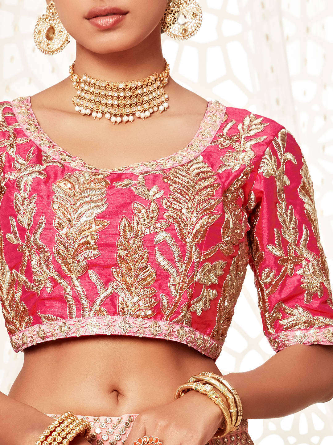 PINK DESIGNER LEHENGA
