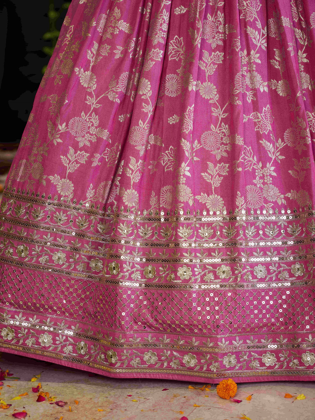 HOT PINK LEHENGA CHOLI