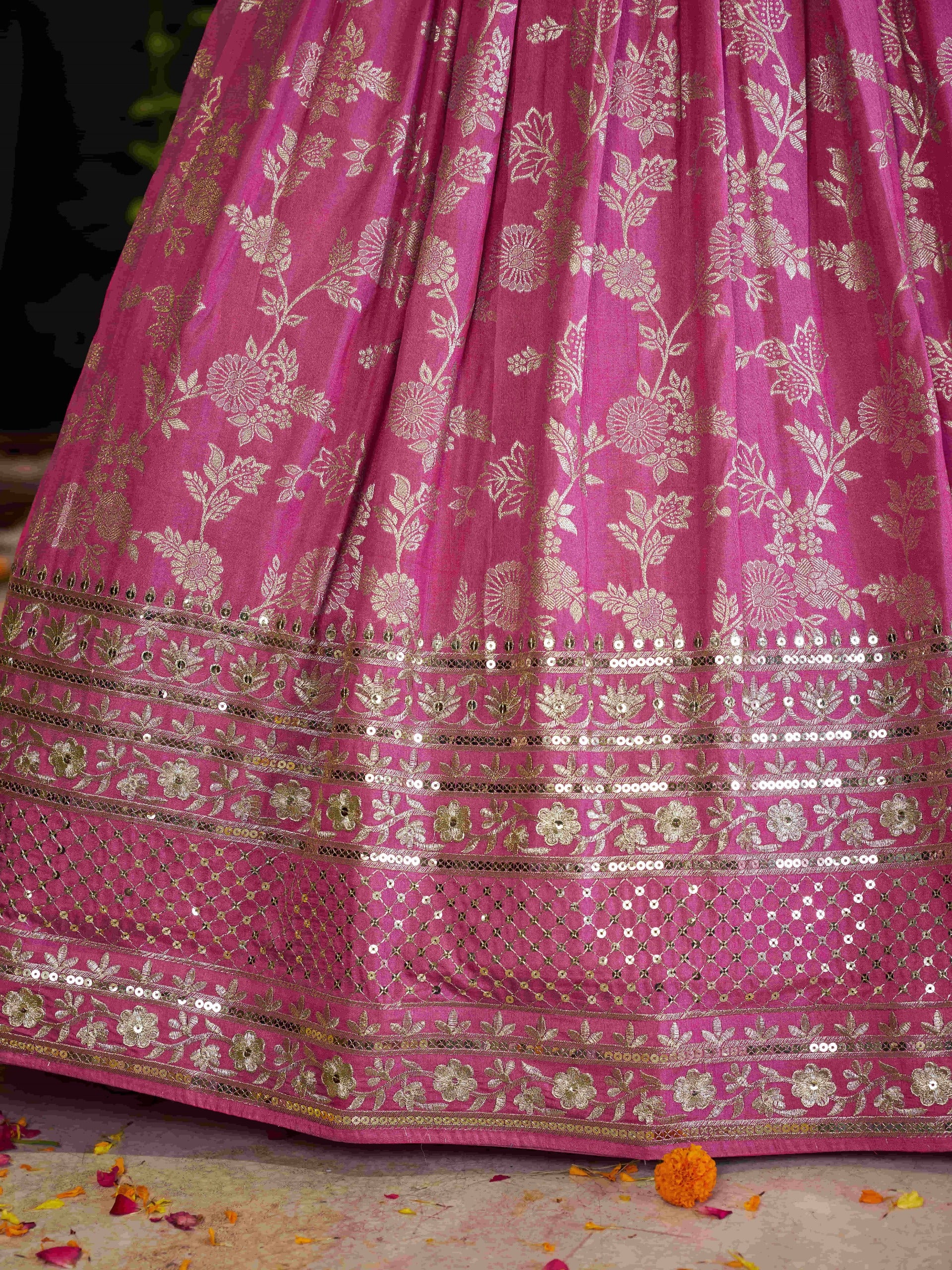 HOT PINK LEHENGA CHOLI