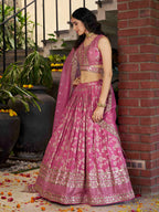 HOT PINK LEHENGA CHOLI