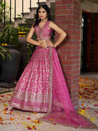 HOT PINK LEHENGA CHOLI