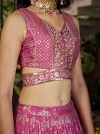 HOT PINK LEHENGA CHOLI