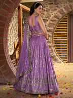 LAVENDER LEHENGA CHOLI
