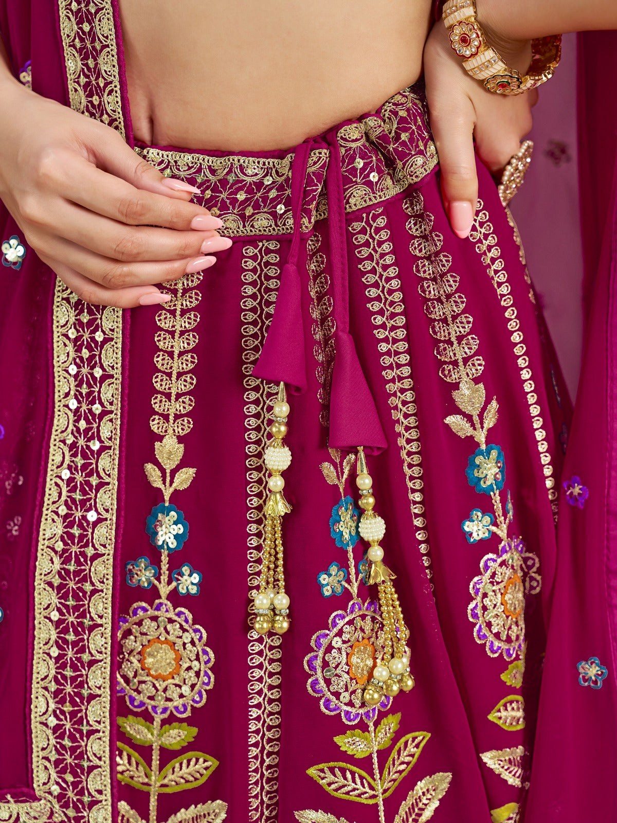 ROYAL PINK WEDDING LEHENGA