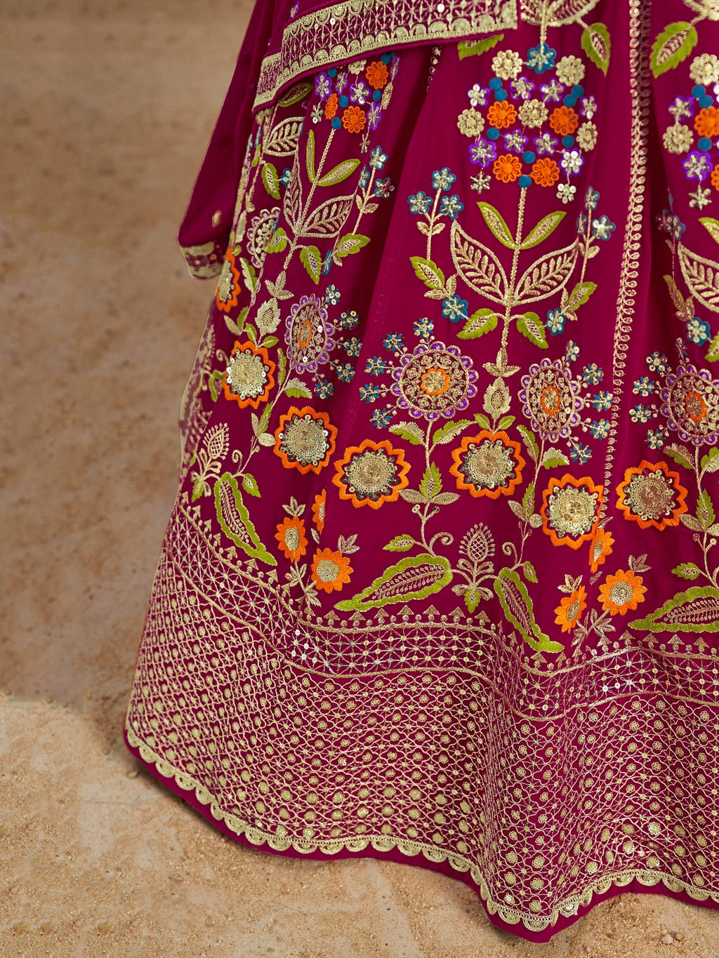 ROYAL PINK WEDDING LEHENGA