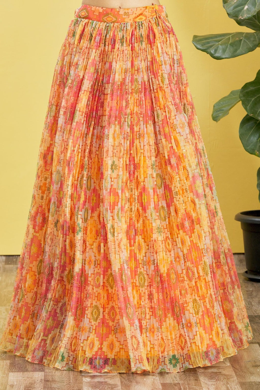 HONEY YELLOW WEDDING LEHENGA