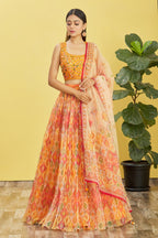 HONEY YELLOW WEDDING LEHENGA