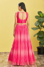 ROSE PINK WEDDING LEHENGA