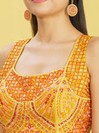 SUNFLOWER YELLOW WEDDING LEHENGA