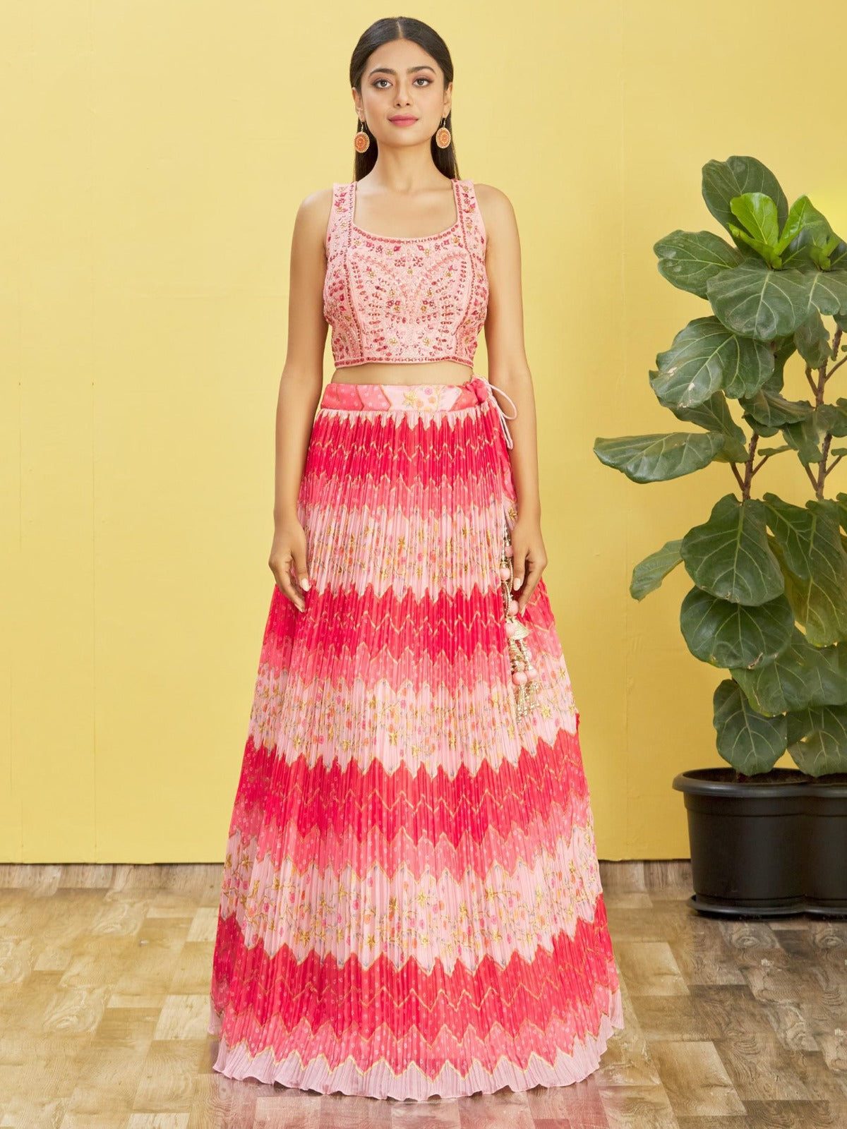 HOT PINK WEDDING LEHENGA