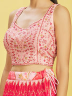 HOT PINK WEDDING LEHENGA
