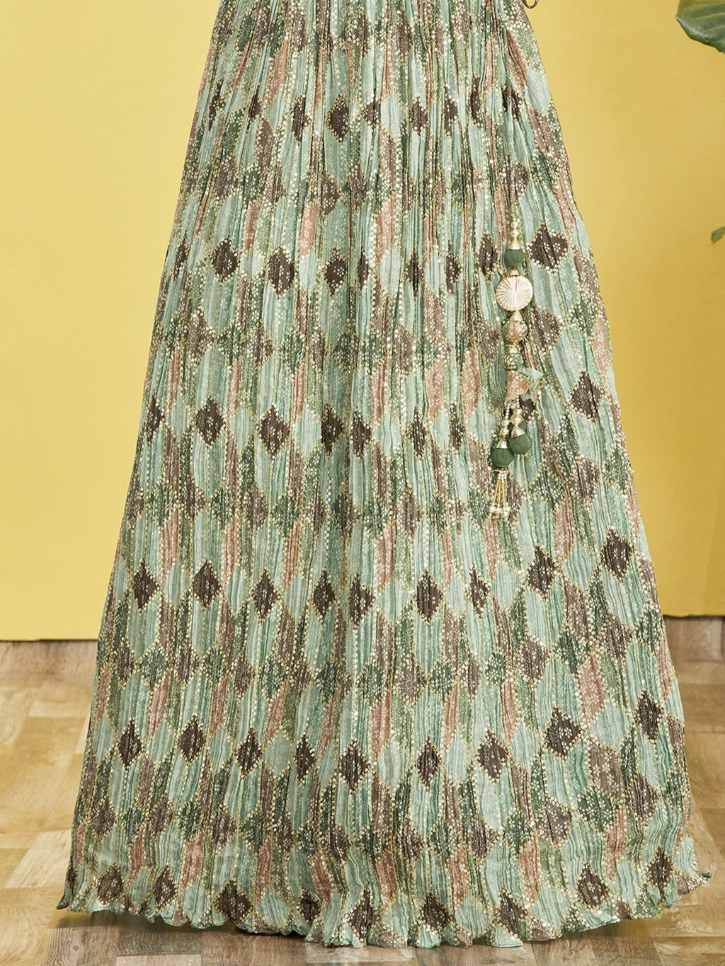 MINT GREEN WEDDING LEHENGA