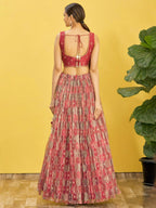 MAROON WEDDING LEHENGA
