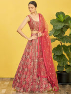 MAROON WEDDING LEHENGA