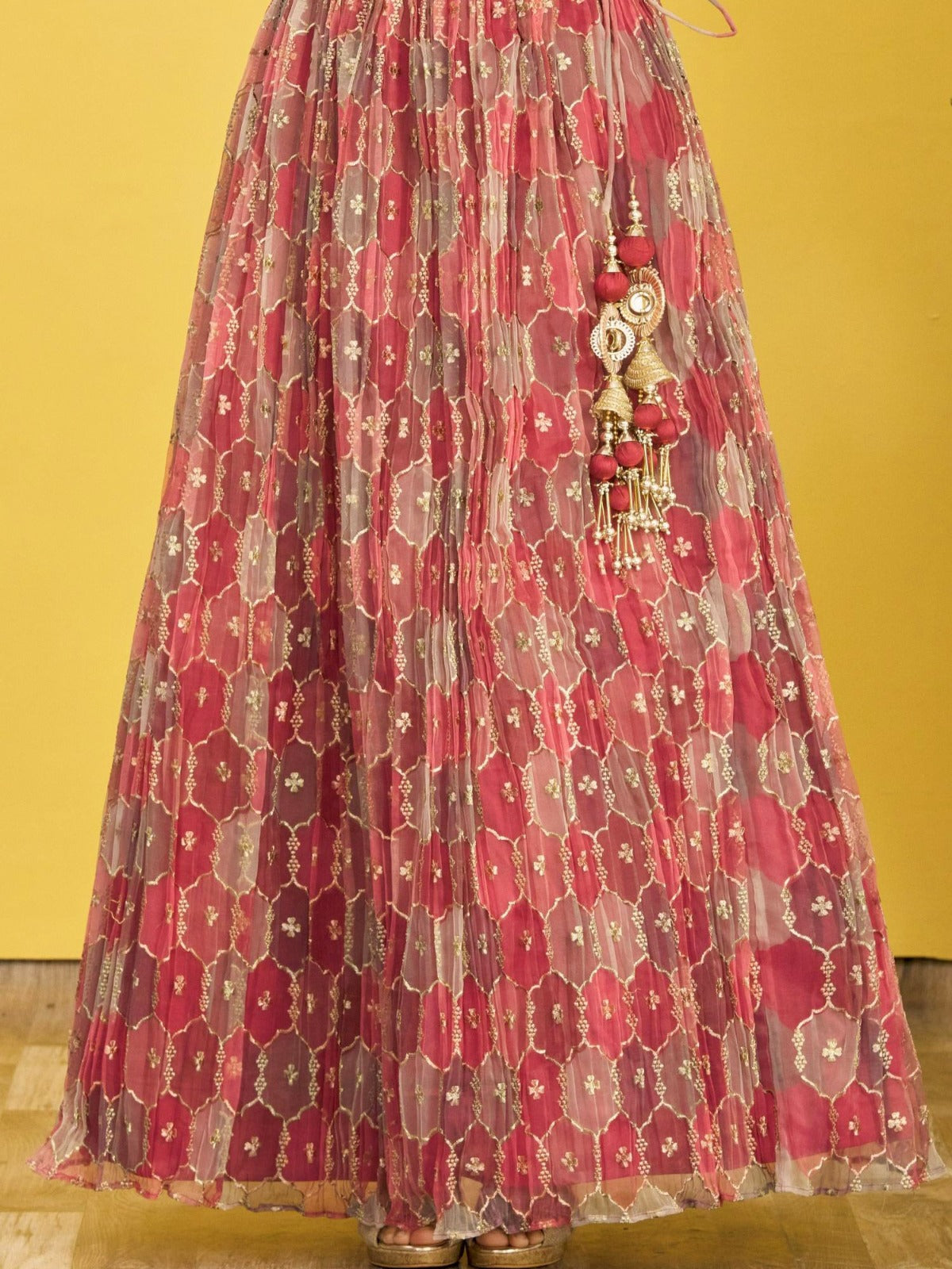 MAROON WEDDING LEHENGA
