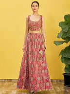 MAROON WEDDING LEHENGA
