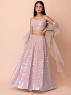 PASTEL PINK LEHENGA CHOLI