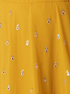 CORN YELLOW LEHENGA CHOLI