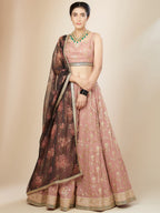 DUSTY PINK LEHENGA CHOLI