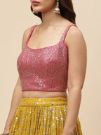 MUSTARD YELLOW LEHENGA CHOLI