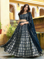 NAVY BLUE LEHENGA CHOLI