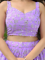 LAVENDER LEHENGA CHOLI