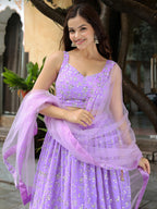 LAVENDER LEHENGA CHOLI