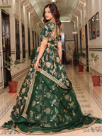 DARK GREEN LEHENGA CHOLI
