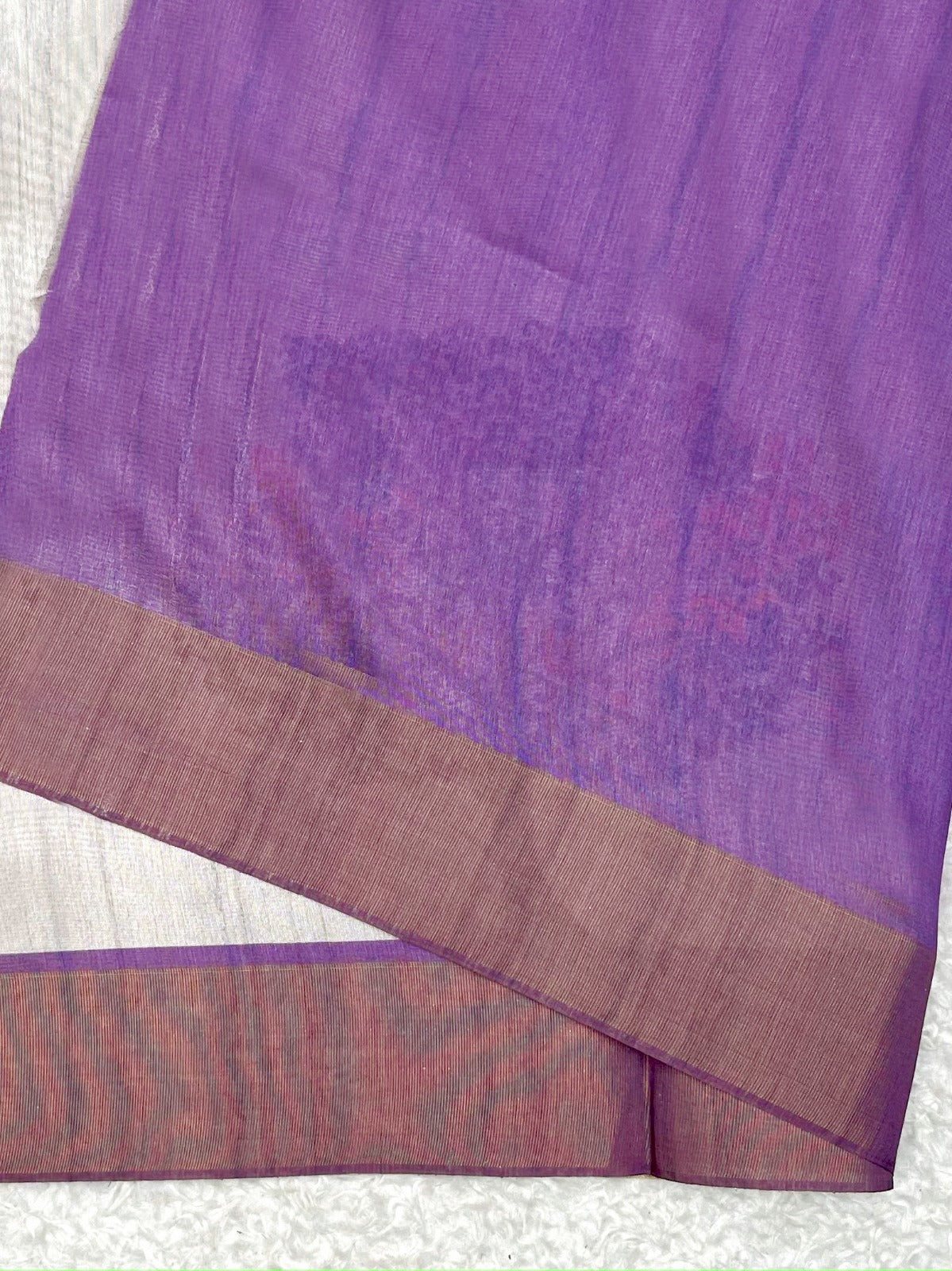 Coin Grey Tussar Silk Saree
