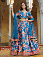 BLUE LEHENGA